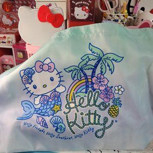 *** SOLD *** Hello Kitty Mermaid Graphic Ombre Shopping Tote Bag